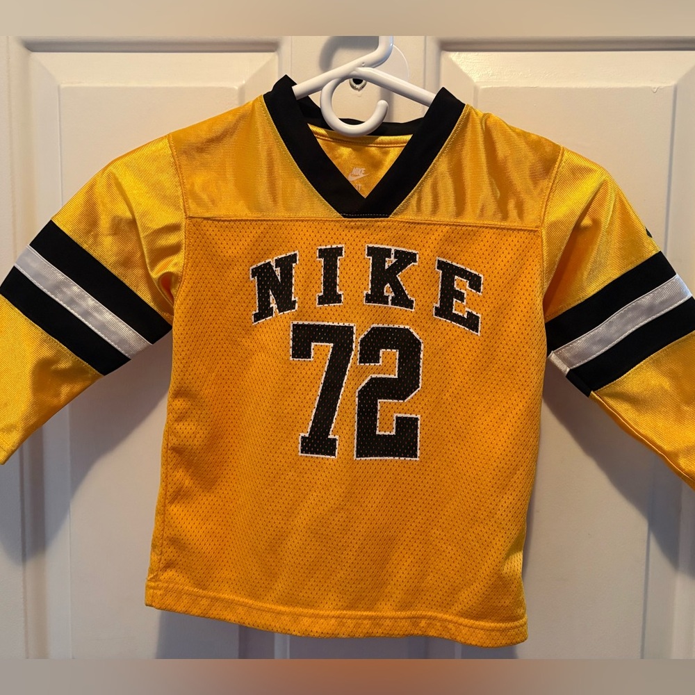 Nike Kids Golden Yellow Jersey with Black Trim (3T)